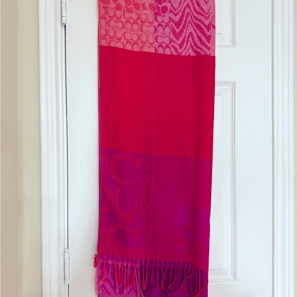 COACH Multi-color Scarf Shawl - Picture 2 of 13